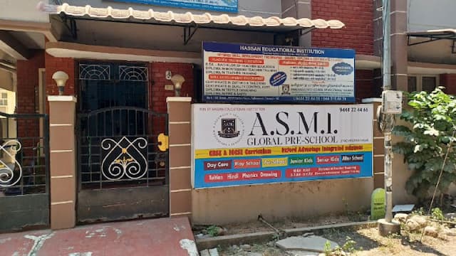 Best Schools in chennai , A.S.M.I Global Pre School , No 5, Land Mark: Behind of Jeyachandran Textiles, 13th Cross Street, 1st Cross St, Jeyachandran Nagar, Pallikaranai, Chennai, Tamil Nadu 600100