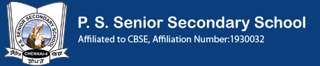 P S SENIOR SECONDARY SCHOOL,15 ALARMELMANGAPURAM MYLAPORE,Chennai, School Logo