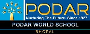 Podar World School, Badwai, Bhopal logo