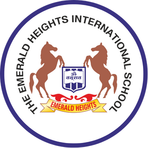 The Emerald Heights International School, Rau, Indore logo