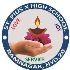 St. Pious X School, Ram Nagar, Hyderabad logo